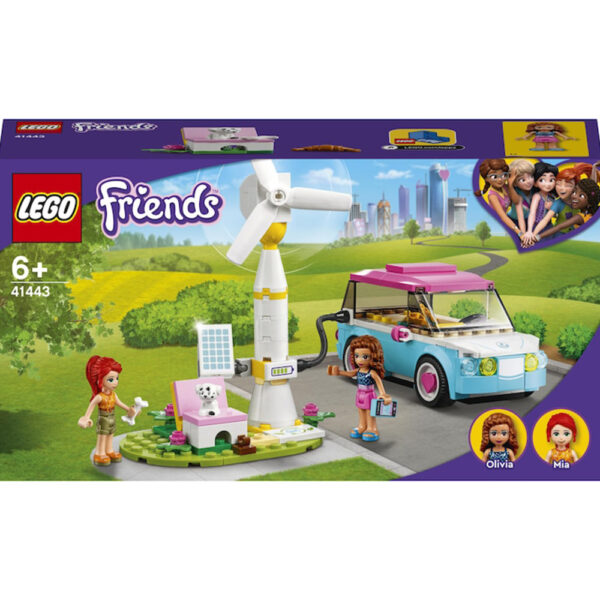 masina-electrica LEGO Friends - Masina electrica a Oliviei